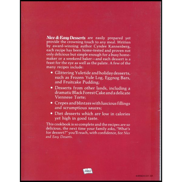 Nice and Easy Desserts from Ideals (Paperback)