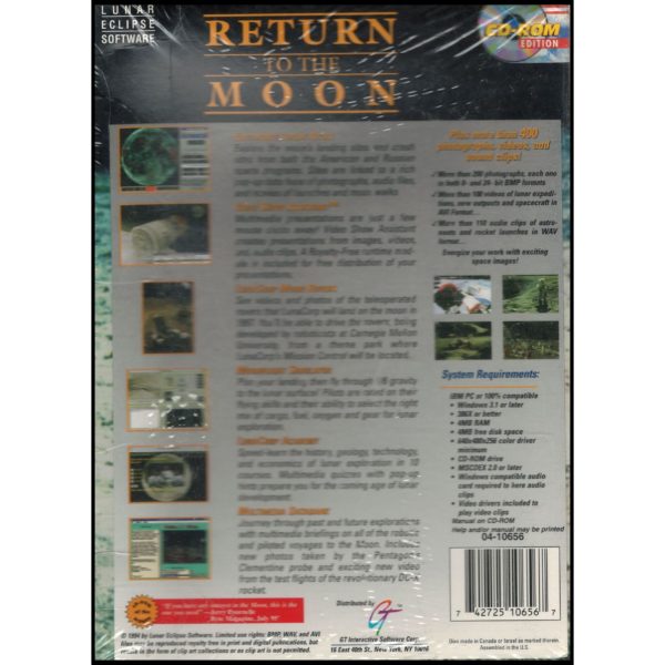 Return To The Moon - Out of Print Boxed Edition (CD-ROM) (Legacy Windows)