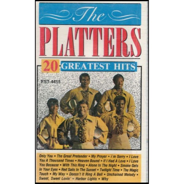 The Platters 20 Greatest Hits (Music Cassette)