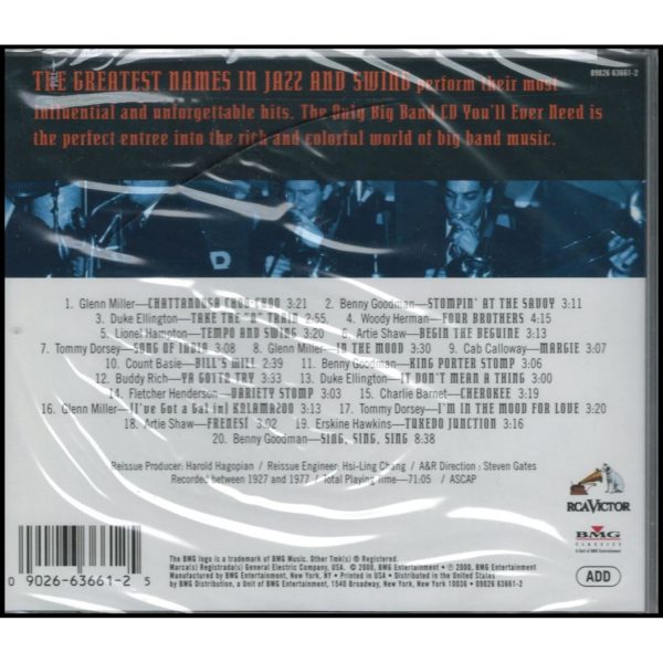 The Only Big Band CD You'll Ever Need (Music CD)