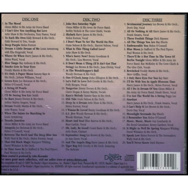 Those Sentimental Years: The Greatest Songs From The Greatest Generation (Music CD)