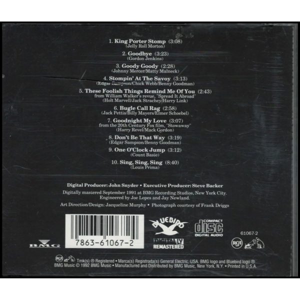 Stompin' At The Savoy (Music CD)