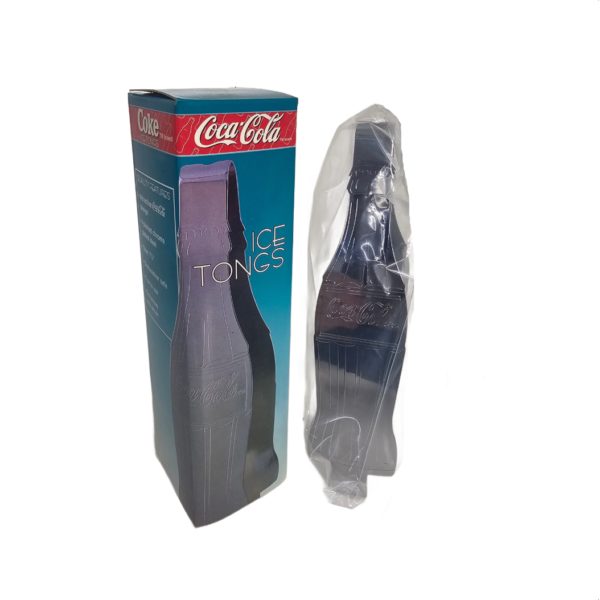 Vintage 1997 Coca Cola Ice Tongs Polished Chrome #8929