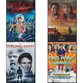 DVD Assorted Movies 4 Pack Fun Gift Bundle: The Sneak Over: Get Ready For One Wild Night!  My Own Love Song  The Wrong path  Ping Pong Summer