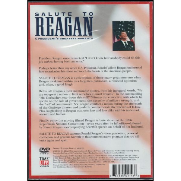 Salute to Reagan - A President's Greatest Moments (DVD)
