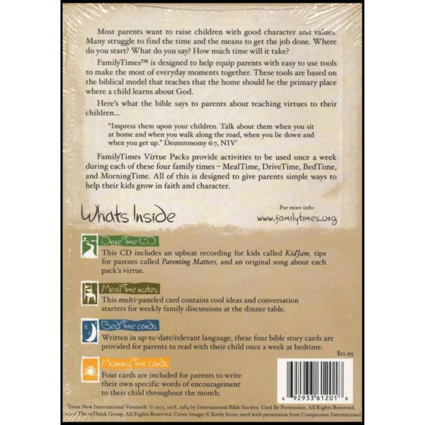 Family Times: Compassion: Caring Enough to Do Something About Someone Else's Need (DVD)