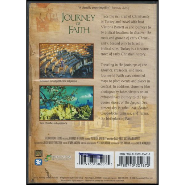 Journey of Faith: On The Trail of Christianity in Turkey (DVD)
