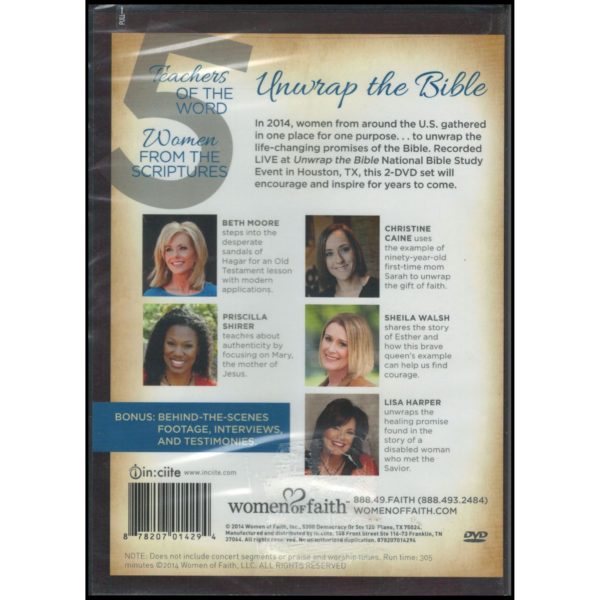 Women of Faith: Unwrap the Bible: National Event (DVD)