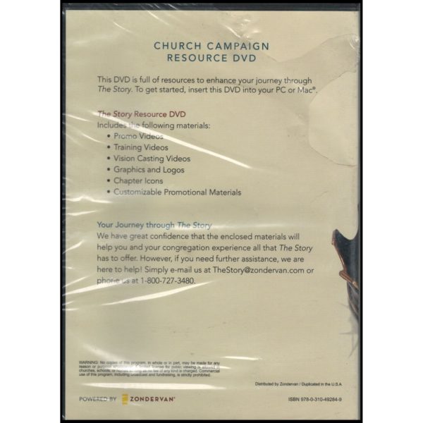 The Story: Read The Story. Experience the Bible. Church Campaign Resource DVD (DVD)