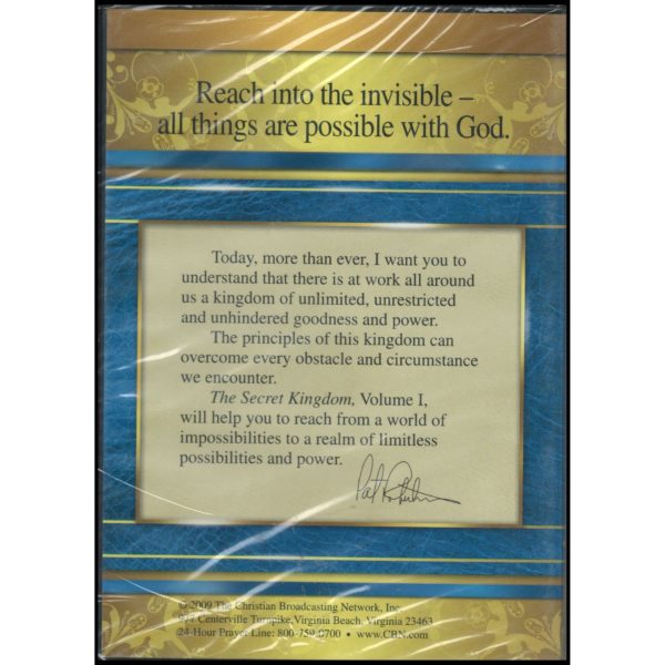 The Secret Kingdom: The Timeless Laws of God's Kingdom At Work in the World Today Vol. 1 (DVD)