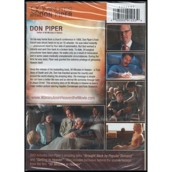 90 Minutes with Don Piper (Hear the Story Behind the Movie) (DVD)