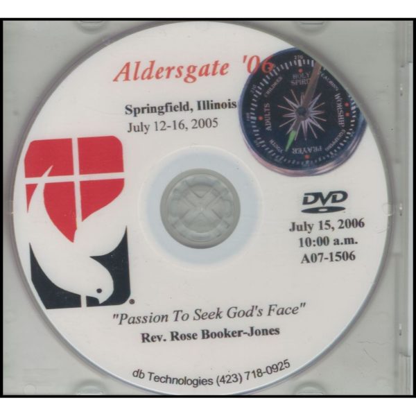 Aldersgate '06 - Springfield Il. - July 15, 2006 - Passion To Seek God's Face - 10:00 a.m. (DVD)