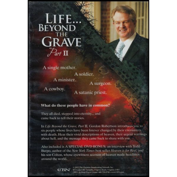 Life Beyond The Grave Part II, With Gordon Robertson, Christian Broadcasting Network (DVD)