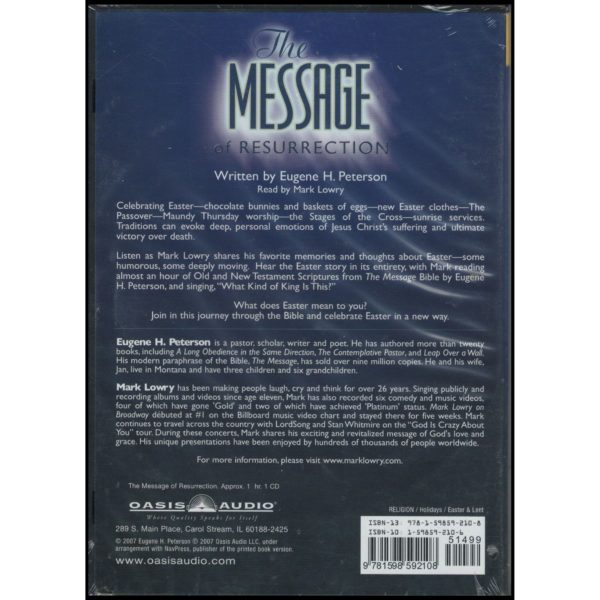 The Message of Resurrection (DVD)
