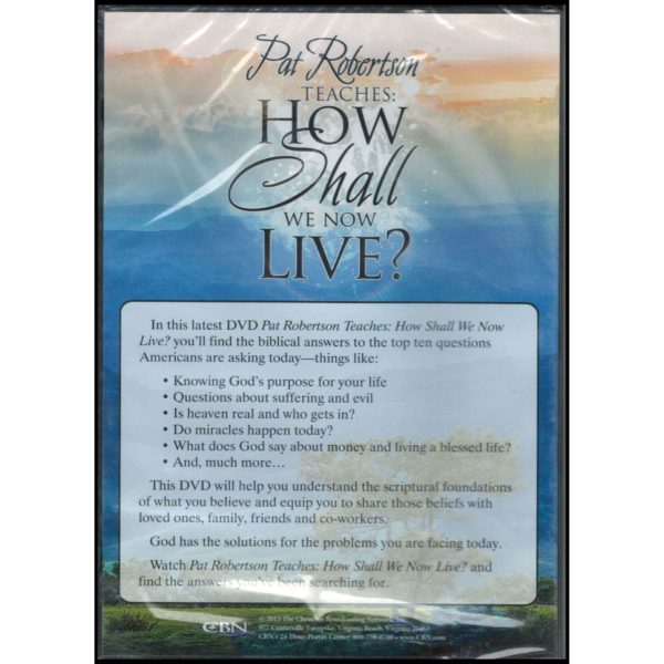 Pat Robertson Teaches How Shall We Now Live (DVD)