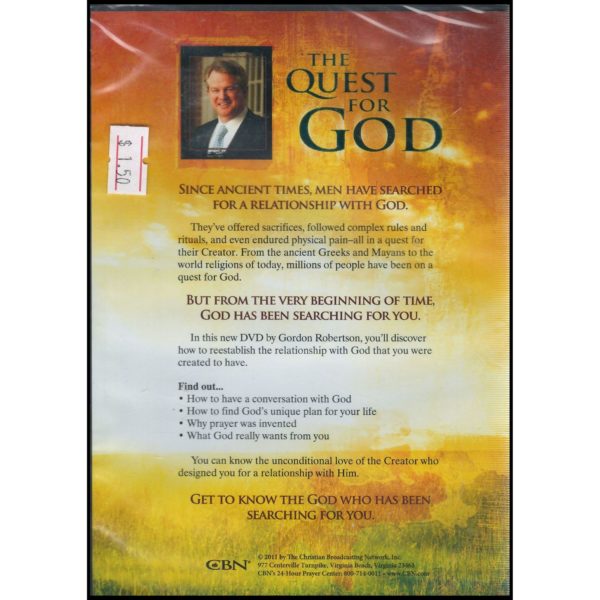 The Quest for God (The 700 Club Presents) (DVD)