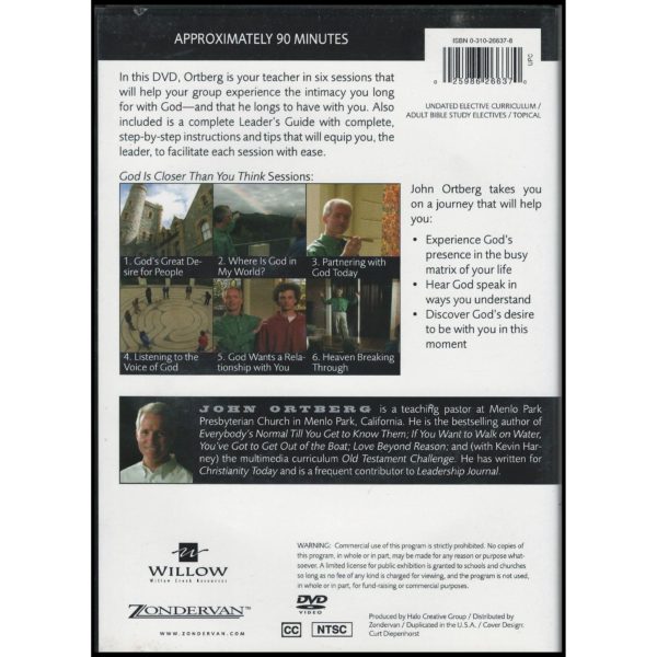 God Is Closer Than You Think (DVD)