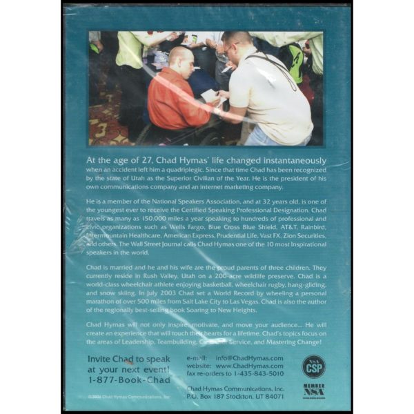 Chad Hymas Live (DVD)