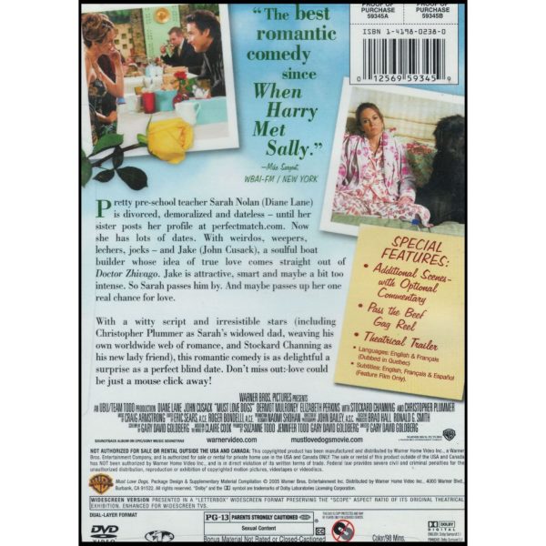 Must Love Dogs (Widescreen Edition) (DVD)