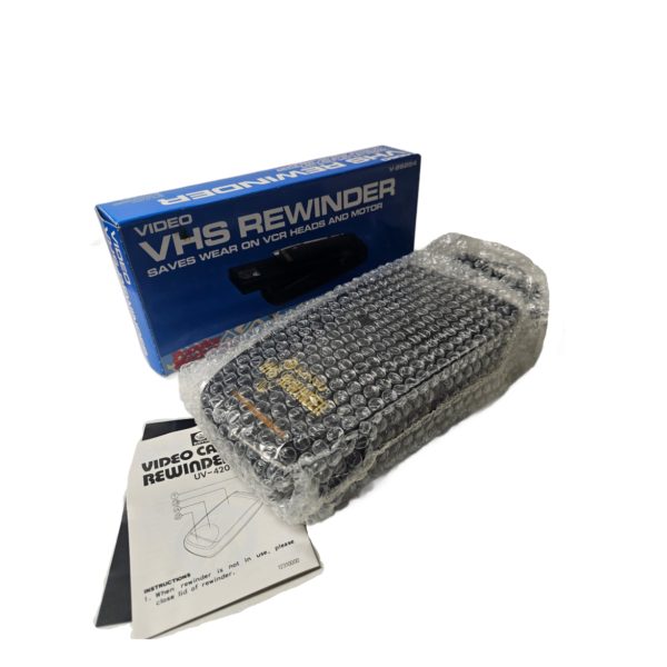 Popular Mechanics / Kinyo VHS Video Tape Rewinder Model UV-420