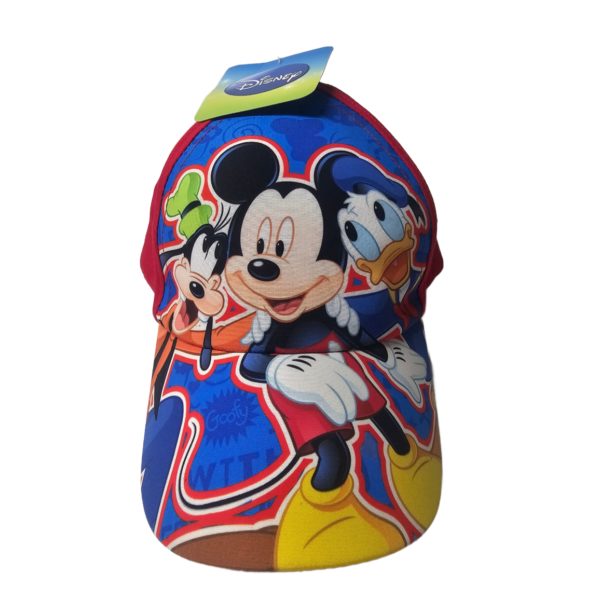 Disney Hat Mickey Mouse Donald Goofy Baseball Cap Toddler Size