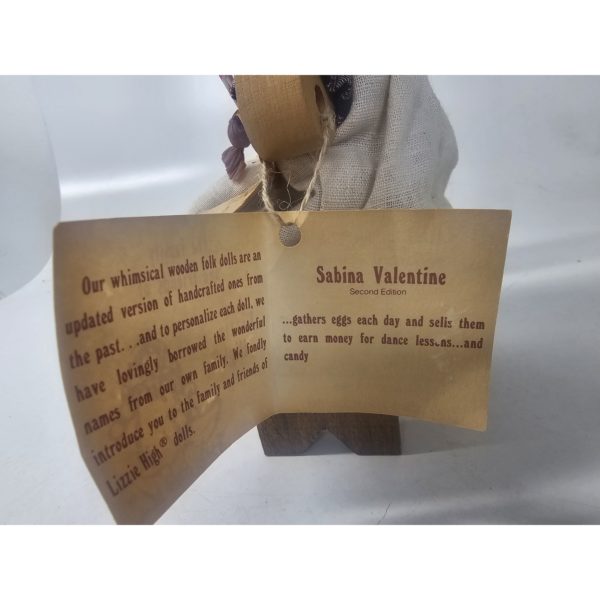 Rare Lizzie High Doll "Sabina Valentine" Eggs For Sale Ladie & Friends 1988
