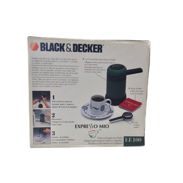 Black & Decker Espresso Mio Microwave Expresso/Cappuccino Maker - Sam's Town Tunica, MS Casino Branded