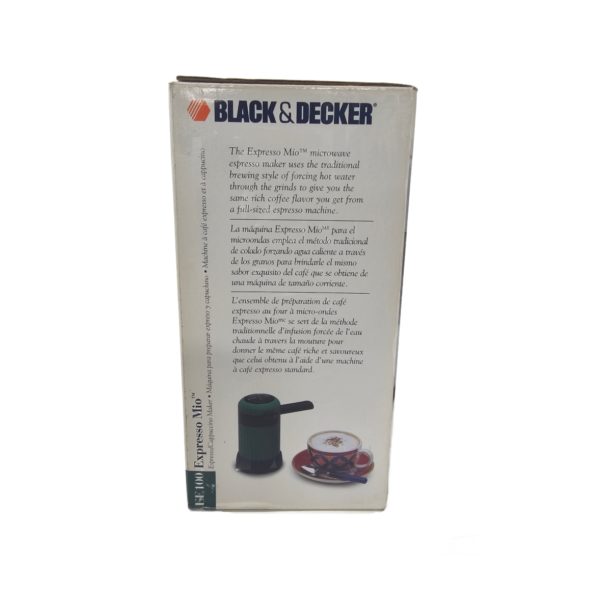 Black & Decker Espresso Mio Microwave Expresso/Cappuccino Maker - Sam's Town Tunica, MS Casino Branded