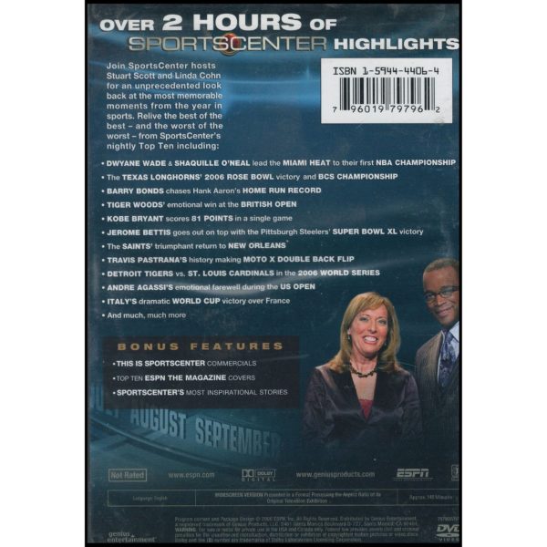 ESPN Sportscenter Year in Review 2006 (DVD)