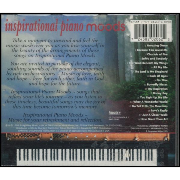Inspirational Piano Moods (Music CD)