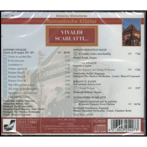 Romantic Monasteries - Romantische Kloster (Music CD)