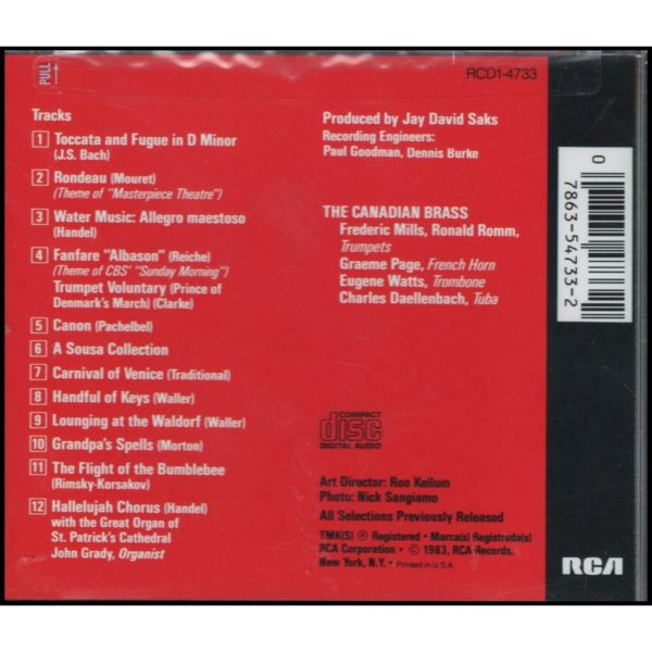 The Canadian Brass - Greatest Hits (Music CD)