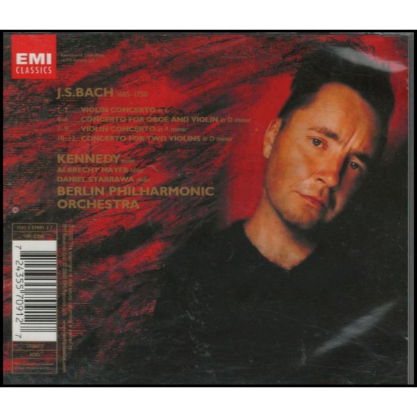 Kennedy Plays Bach with the Berlin Philharmonic (Music CD)