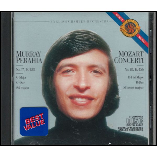 Mozard • Concerti 17 & 18 • Perahia (Music CD)