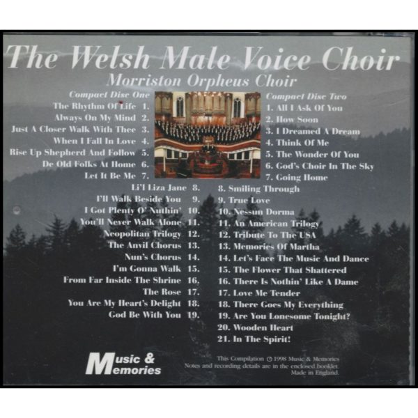 The Welsh Male Voice Choir - 2 CDs (Music CD)