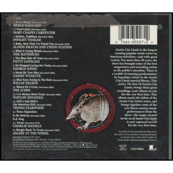 The Best of Austin City Limits: Country Music's Finest Hour (Music CD)