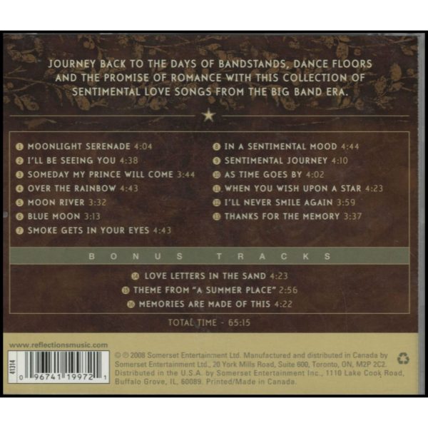Big Band Love Songs (Music CD)