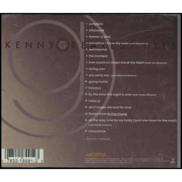 Kenny Greatest Hits (Music CD)