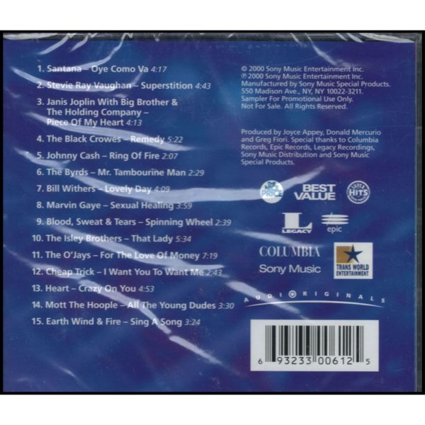 Pop/Rock Selects (Music CD)