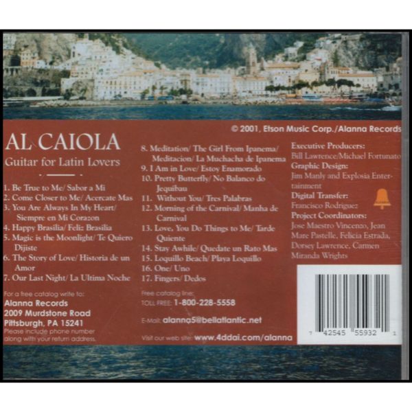 Guitar for Latin Lovers (Music CD)