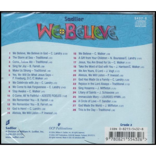 We Believe: Grade 2 (Music CD)