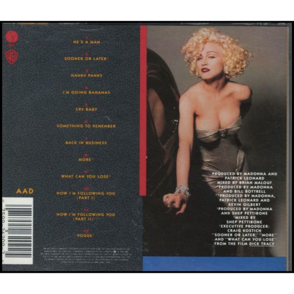 I'm Breathless (Music CD)