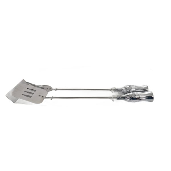 1997 Coca Cola Silver Bottle Handle BBQ Grill Utensil Set