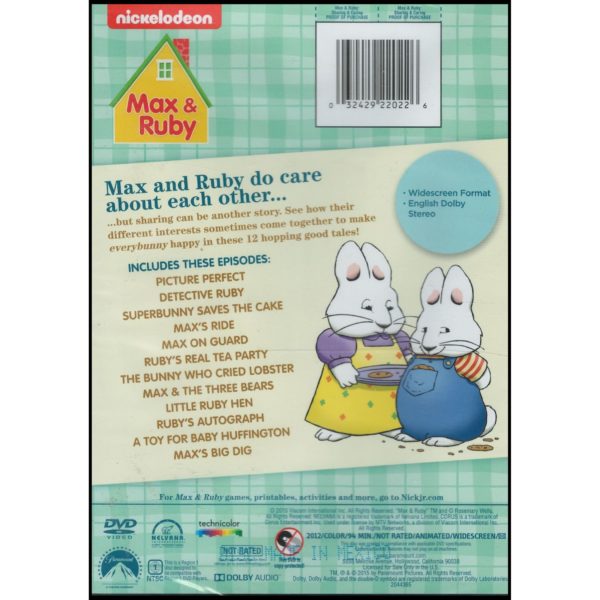 Max & Ruby: Sharing and Caring (DVD)