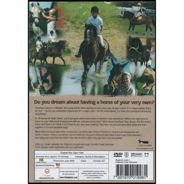 A Horse of Your Own: The Film for Those Who Dream of Owning Their Own Horse (DVD)