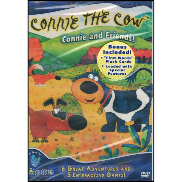 DVD Children's Movies 4 Pack Fun Gift Bundle: VeggieTales An Easter Carol  Connie the Cow: Adventures on the Farm!  Connie The Cow: Connie And Friends!  The Prodigy