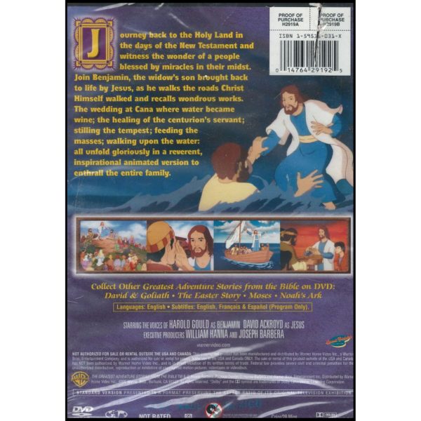 The Miracles of Jesus: The Greatest Adventure (DVD)