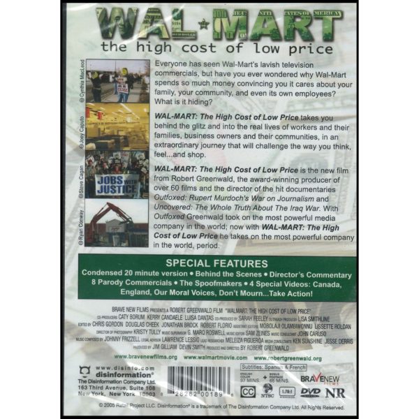 Wal-Mart: The High Cost of Low Price (DVD)