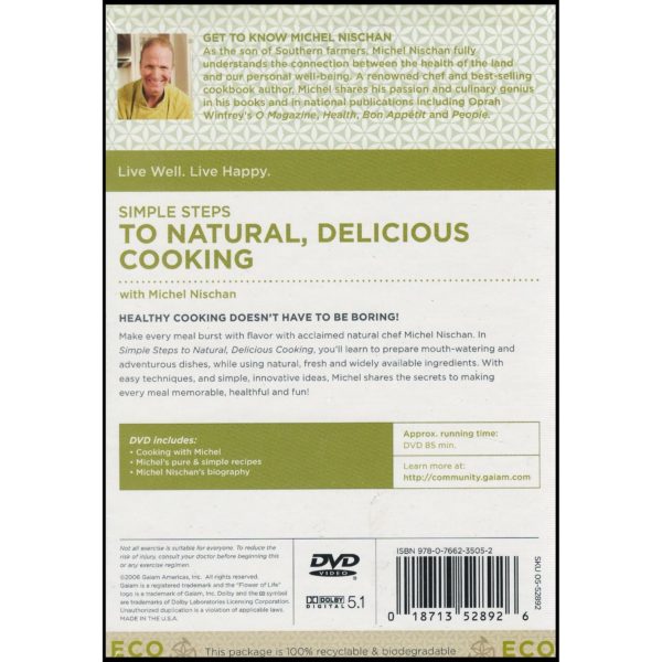 Simple Steps to Natural, Delicious Cooking (DVD)