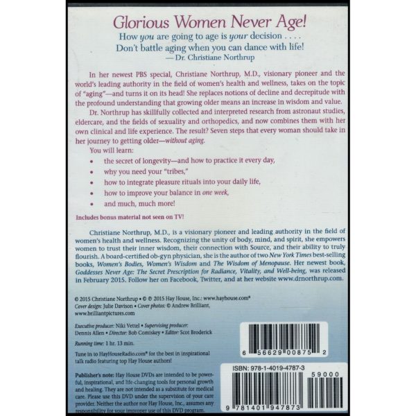 Glorious Women Never Age: 7 Steps to Growing Older, Better, and Smarter (DVD)